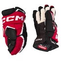 Eishockeyhandschuhe CCM JetSpeed FT6 Black/Red/White Junior