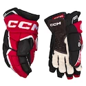 Eishockeyhandschuhe CCM JetSpeed FT6 Black/Red/White Senior