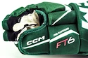 Eishockeyhandschuhe CCM JetSpeed FT6 Dark Green/White Junior
