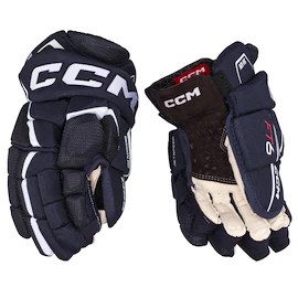 Eishockeyhandschuhe CCM JetSpeed FT6 Navy/White Junior