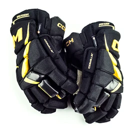 Eishockeyhandschuhe CCM JetSpeed FT6 Pro Black/Sunflower Junior