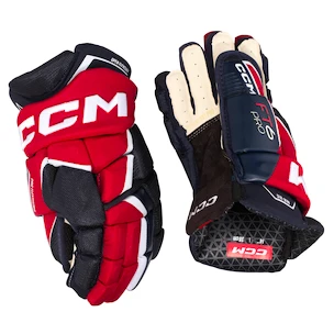 Eishockeyhandschuhe CCM JetSpeed FT6 Pro Navy/Red/White Senior