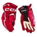 Eishockeyhandschuhe CCM JetSpeed FT6 Pro Red/White Junior