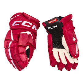 Eishockeyhandschuhe CCM JetSpeed FT6 Red/White Junior