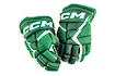 Eishockeyhandschuhe CCM JetSpeed FT680 Dark Green/White Junior