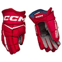 Eishockeyhandschuhe CCM JetSpeed FT880 Red/White Senior