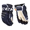 Eishockeyhandschuhe CCM Tacks 4 ROLL PRO 3 Navy Senior