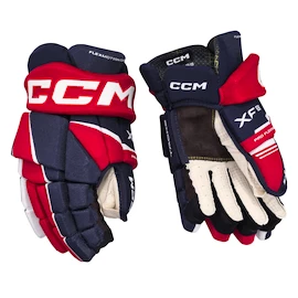 Eishockeyhandschuhe CCM Tacks XF 80 Navy/Red/White Junior