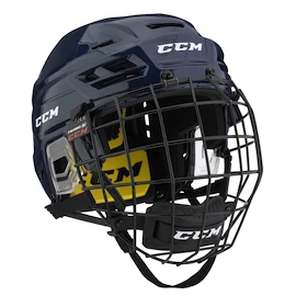 Eishockeyhelm CCM Tacks 210 Combo Dark Blue Senior