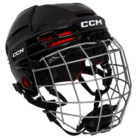 Eishockeyhelm CCM Tacks 70 Combo Black Junior