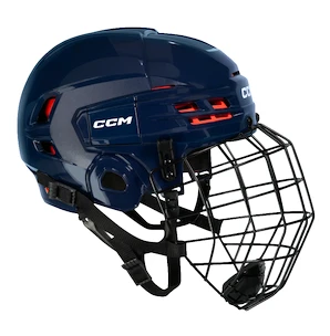Eishockeyhelm CCM Tacks 70 Combo Navy  Senior M