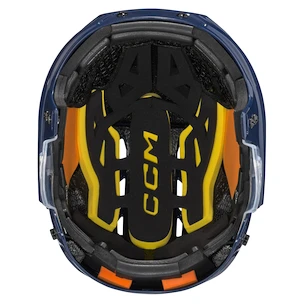 Eishockeyhelm CCM Tacks 720 Combo Navy Senior