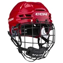 Eishockeyhelm CCM Tacks 720 Combo Red Senior