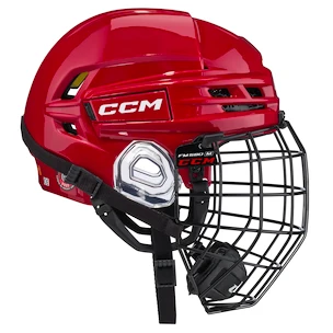 Eishockeyhelm CCM Tacks 720 Combo Red Senior L