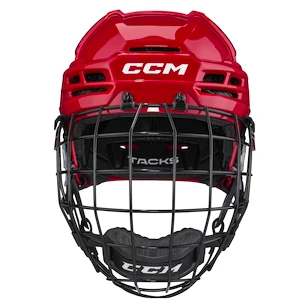 Eishockeyhelm CCM Tacks 720 Combo Red Senior L