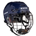 Eishockeyhelm CCM Tacks 910 Combo Navy Senior