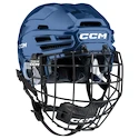Eishockeyhelm CCM Tacks 920 Combo Royal Senior