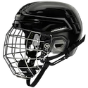 Eishockeyhelm Warrior Alpha One Pro Combo Senior M, Schwarz