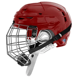 Eishockeyhelm Warrior Covert CF 100 Combo Red Senior