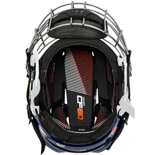 Eishockeyhelm Warrior Covert CF 80 Combo Navy Senior