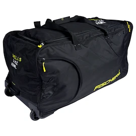 Eishockeytasche mit Rollen Fischer DeLuxe Black/Yellow Bambini (Youth)