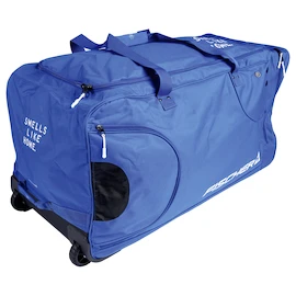 Eishockeytasche mit Rollen Fischer DeLuxe Blue/White Senior