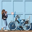 Fahrrad Kindersitz Urban Iki Rear seat Carrier mounting Aotake Mint Blue/Aotake Mint Blue