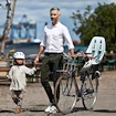 Fahrrad Kindersitz Urban Iki Rear seat Carrier mounting Aotake Mint Blue/Shinju White