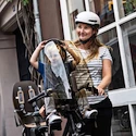 Fahrrad Kindersitz Urban Iki Rear seat Frame mounting Koge Brown/Kurumi Brown