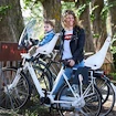 Fahrrad Kindersitz Urban Iki  Rear seat Frame mounting Shinju White/Bincho Black