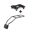 Fahrrad Kindersitz Urban Iki  Rear seat Frame mounting Shinju White/Bincho Black