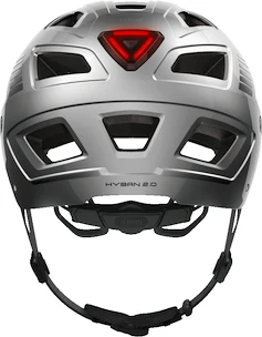 Fahrradhelm Abus Hyban 2.0 Signal Silver  M