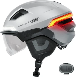 Fahrradhelm Abus Hyp-E Ace Gleam Silver
