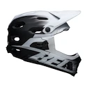 Fahrradhelm Bell  Super DH Spherical Mat Black/White