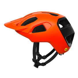 Fahrradhelm POC Cularis Fluorescent Orange Matt/Uranium Black Matt