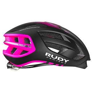 Fahrradhelm Rudy Project  Egos Black / Pink Fluo (Matte)