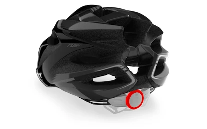 Fahrradhelm Rudy Project  Rush Black Titanium Shiny