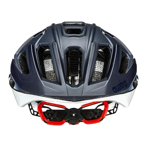 Fahrradhelm Uvex Quatro CC Deep Space-White Mat (S4100260200)