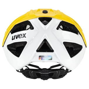Fahrradhelm Uvex Quatro CC Sunbee-White (S4100260500) 52 - 57 cm