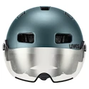 Fahrradhelm Uvex Rush Visor Deep Turquoise Mat (S4100280400)