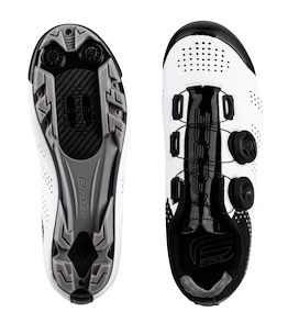 Fahrradschuhe Force  MTB Points White/Black