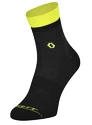 Fahrradsocken Scott  Trail Quarter Dark Grey/Sulphur Yellow