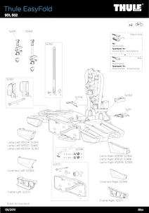Fahrradträger Thule EasyFold 931