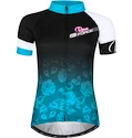 Fahrradtrikot Damen Force Rose black-blue