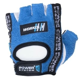 Fitness-Handschuhe Power System Fitness Rukavice Workout Blue
