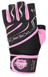 Fitnesshandschuhe für Damen Power System  Rebell Girl Pink XS