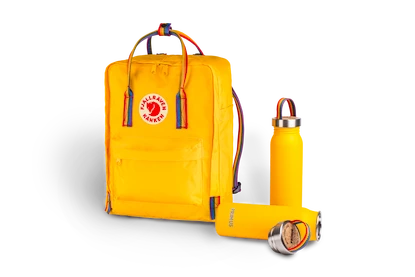 Flasche Primus  Klunken Bottle 0.7 L Rainbow Yellow