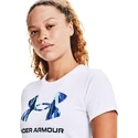 Frauen Under Armour Live Sportstyle Grafik SSC weißes T-Shirt weiß