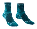 Frauensocken Bridgedale  Trail Run Lightweight T2 Merino Sport ¾ Crew Teal