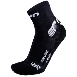 Frauensocken UYN Run Trail Challenge black/white